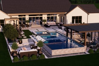 do modern and luxury pool design