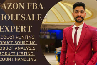 do amazon fba wholesale product hunt with account management