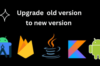 upgrade apps API level to upgraded api 33, upgrade sdk version and gradle to 8