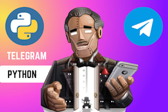 write python telegram bot for you