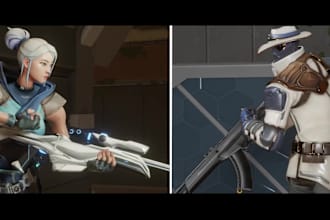 make 3d valorant montages