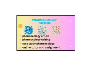 write pharmacology clinical pharmacy and medical articles