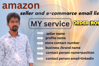 find amazon seller and ecommerce email list lead generation