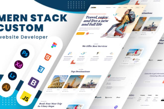 design and develop custom mern stack web apps and saas products