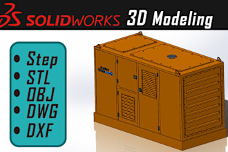 3d cad design and product design using solidworks