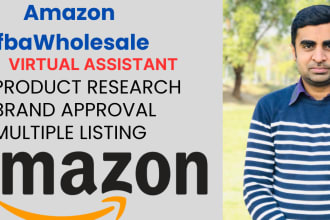 be your amazon fba wholesale virtual assistant