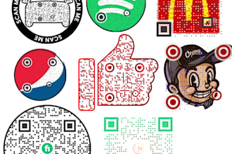 make custom unique modern qr code for your business