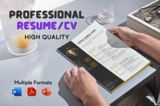 design, professional and creative resume and CV template
