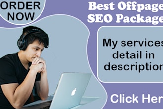 do best offpage SEO package in 340 mix backlinks