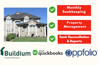 do real estate property flip bookkeeping in quickbooks online buildium appfolio