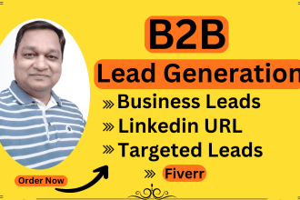provide  b2b list building for any business