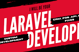 develop fully custom CRM using laravel