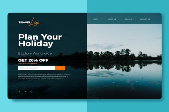 do wordpress landing page design, figma to wordpress, psd to wordpress