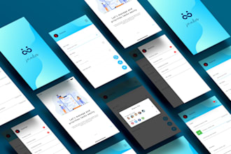 design UI UX design for mobile app android ios
