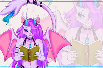 draw furry character, fan art, fursona, oc , nsfw or sfw