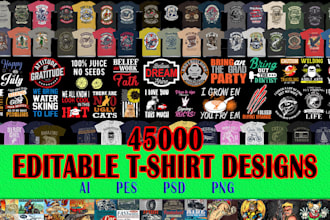 create eyecatching tshirt designs custom and trendy graphics for your brand