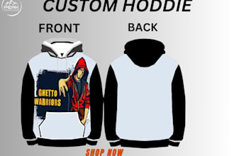design unique trendy  manufacture warm hoddie mockup design