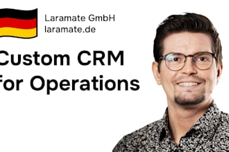 develop bespoke operations CRM systems for smes and b2b