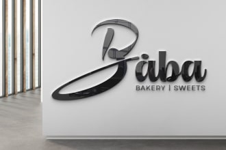 design 3d creative initial letter logo