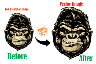 do vector tracing and redraw logo to ai,eps,svg,png,PDF