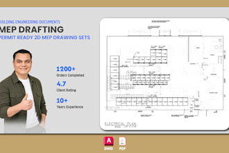 mep mechanical electrical plumbing drafting and design