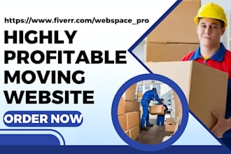 design quality moving website trucking moving company cargo and freight website