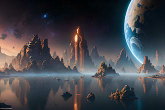 create a concept art using professional ai