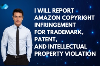 report copyright, trademark, and patent infringements on amazon