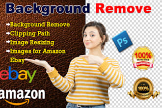 do photoshop background removal cut out images  clipping path