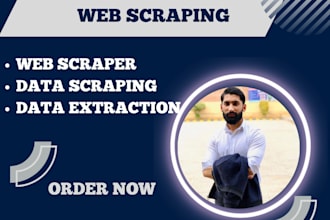 do web scraping, data scraping, web scraper and data scraper