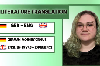 translate your book english german