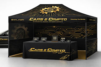 design tent, table cover, flag, table cloth and canopy tent