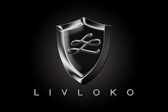 design metal, chrome and creative logo designs for you