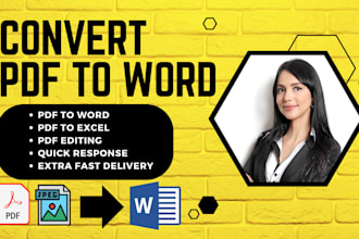convert pdf to word and image to word files