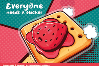 create happy kawaii stickers sets for your planner