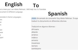 translate your doc in any language to any other language