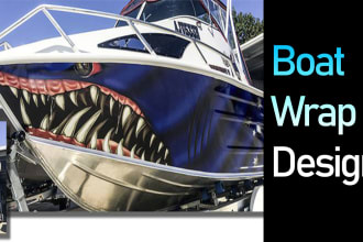do boat wrap, jet ski, yacht and personal watercraft
