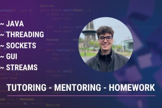 teach you object oriented programming using java