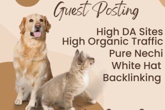 do pets dog and fish guest posts with dofollow backlinks
