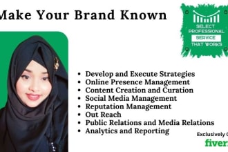 be your personal brand manager