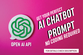 do prompt engineering for your chatbot on chatgpt