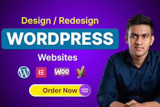 create wordpress website design, redesign wordpress business website development
