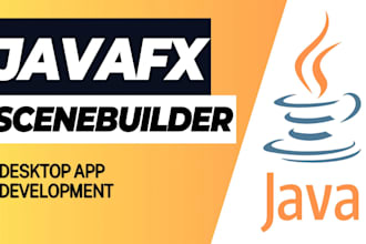 do java javafx swing  coding for any task desktop application