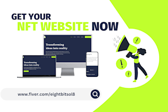 create nft website for you