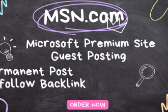 guest post on microsoft premium site with dofollow backlinks