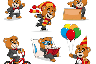 draw custom cartoon sticker pack