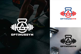 do fitness gym athlete and clothing logo design
