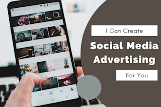 make social media advertisement with writing skills