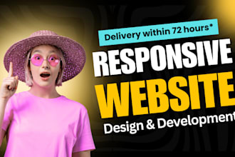 design develop responsive SEO friendly website