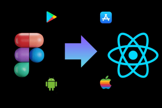 convert xd, figma to react native app, ios, android, expo, web development